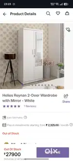 Home decor 2 door wardrobe