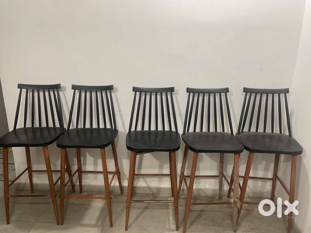High chair and table