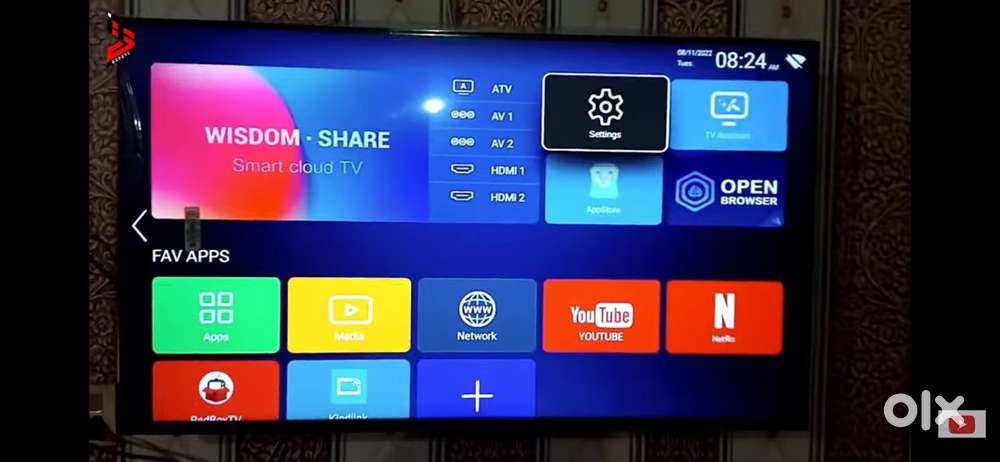 Samsung 43 inch Smart LED TV (Wisdom Share OS) – Excellent Condition