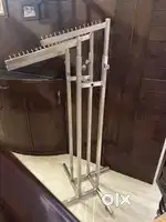 Stainless steal  stand for garment shop