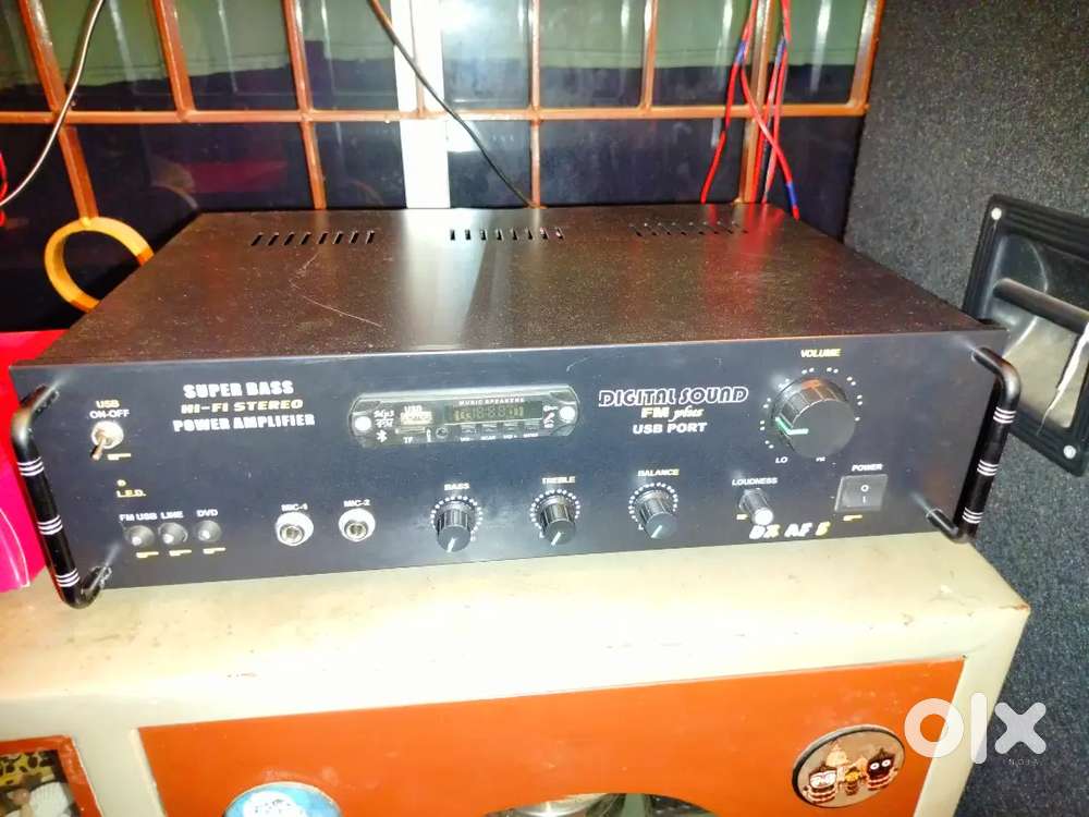 1 Pair Complete DJ Box & Amplifier machine
