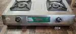 Gas Stove Indane Golden Surya Elegent Classic Stainless Steel