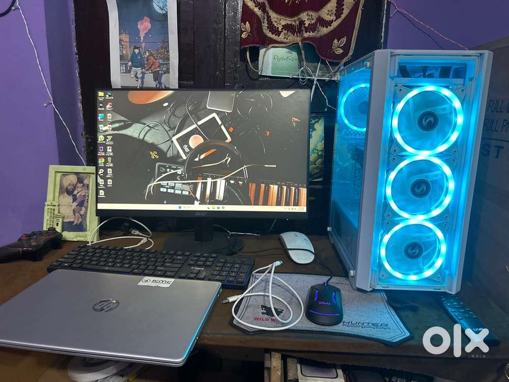 Full compleate pc i5 14 gen 8gb msi 4060 grahpic card 1 tb nvme zen 4