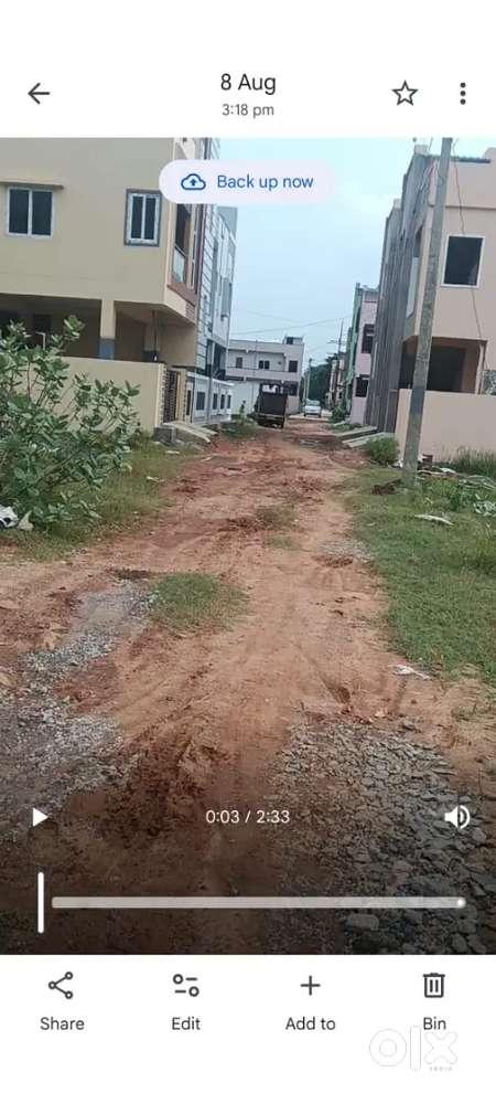 Site for sale in pendurthi