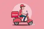 Zomato food delivery job full/part time earn upto 40k per month