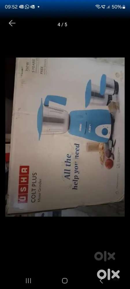 Brand new F&D speaker 2 1, Usha Mixer grinder, Dinner set