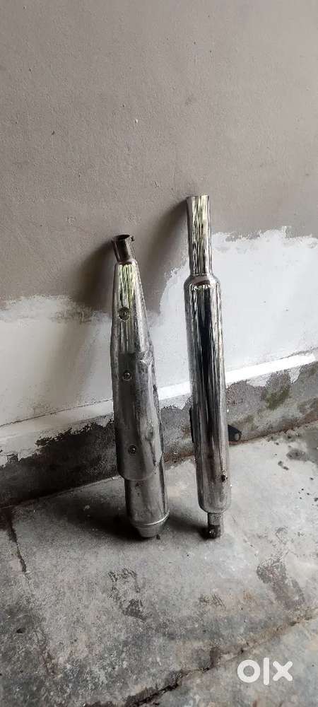 GT 535 stock silencer & Long Punjab exhaust