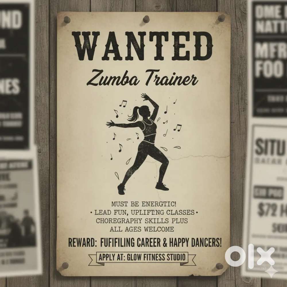 Looking for Zumba Trainer in Kochi