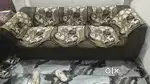 Urgent sale 3+3 seater L-shaped sofa and center table