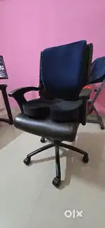 Rolling boss computer chair leather made
