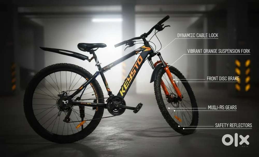 Ready-to-Ride Keysto Cyler! Best Value Geared Cycle for City/Trails