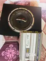 Pioneer Buffer & Amplifier for Car – Excellent Condition