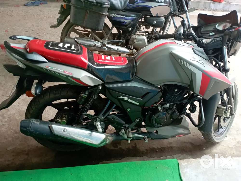 Urgent need money tvs apache RTR 160 4v 9000 km running only