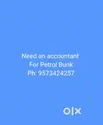 Accountant for Petrol Bunk