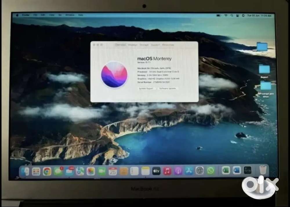 Mac Book air 2015 128 gb