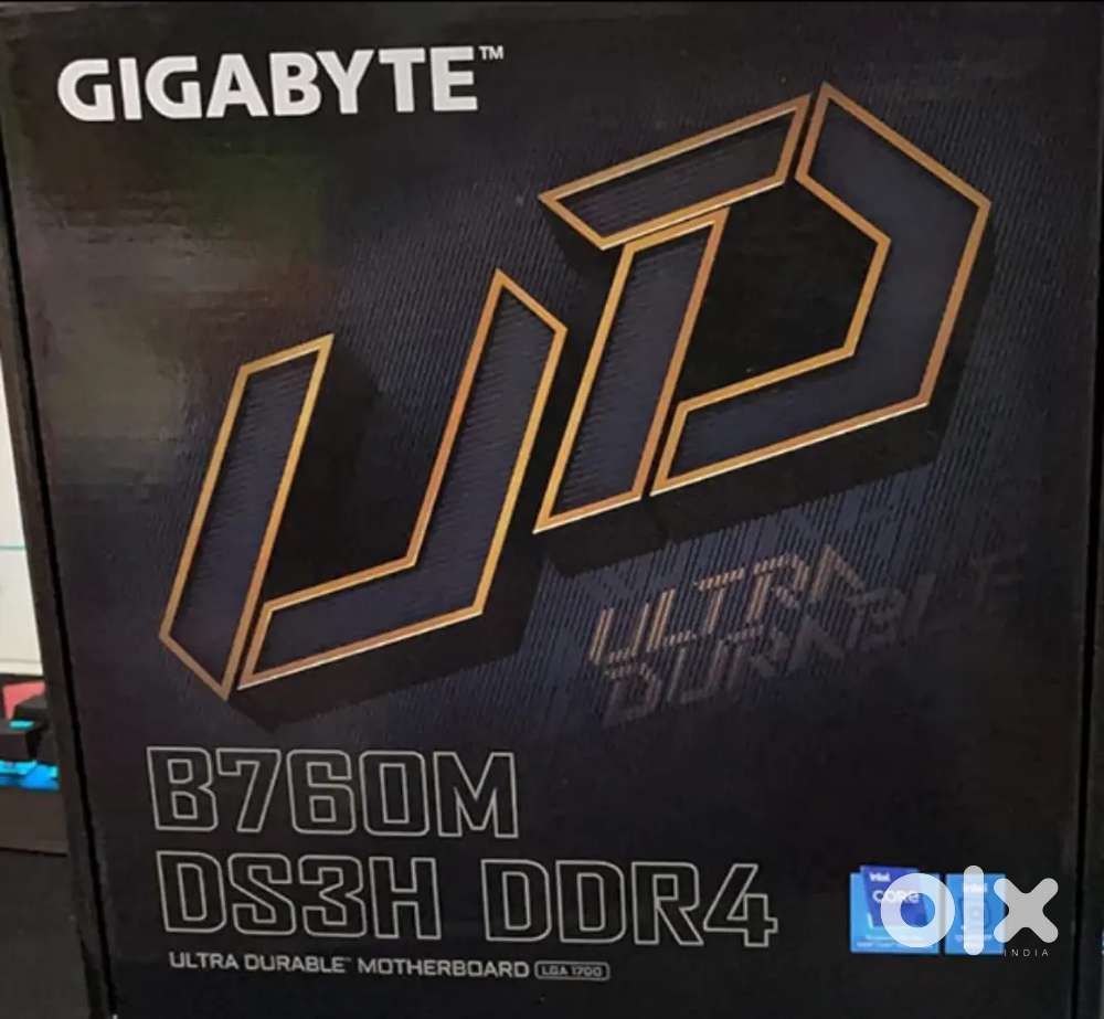 Gigabyte motherboard and 32GB Ram (no processor)