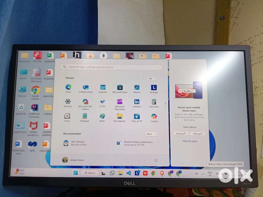 Dell E222H 22 Monitor – Perfect Condition + Valid 3-Year Warranty