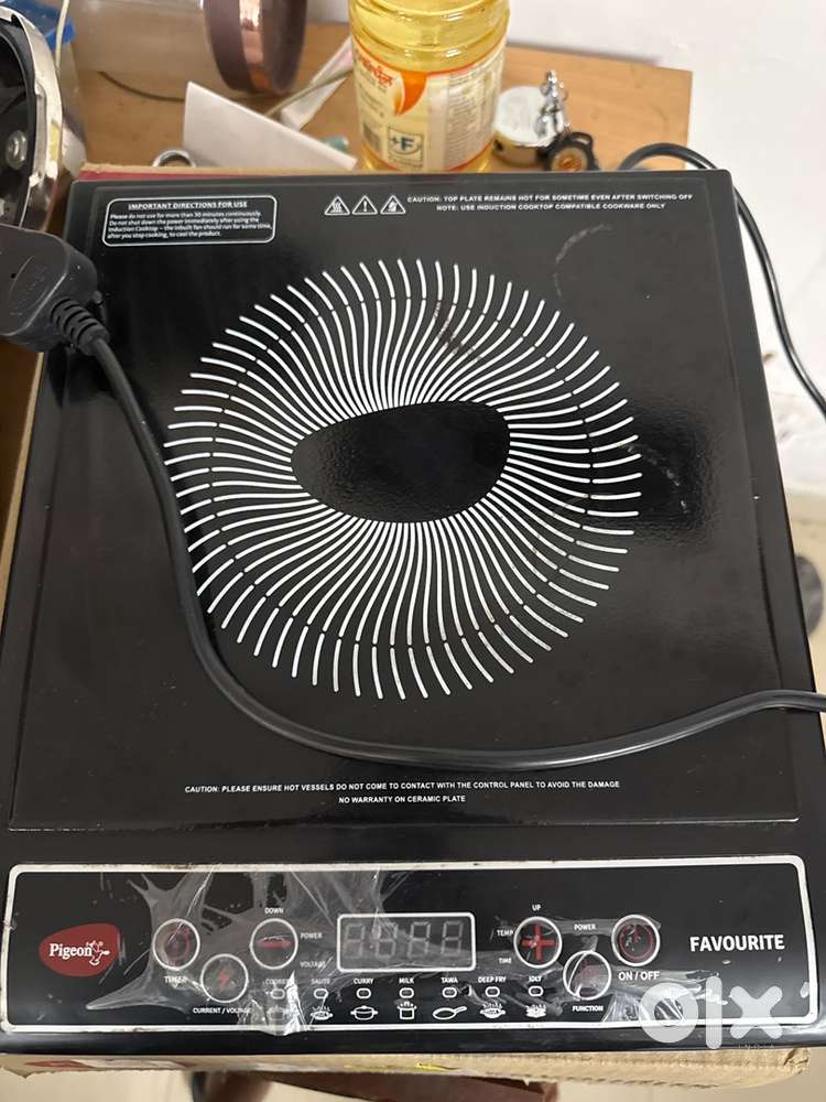 Induction cooktop 1800W push button
