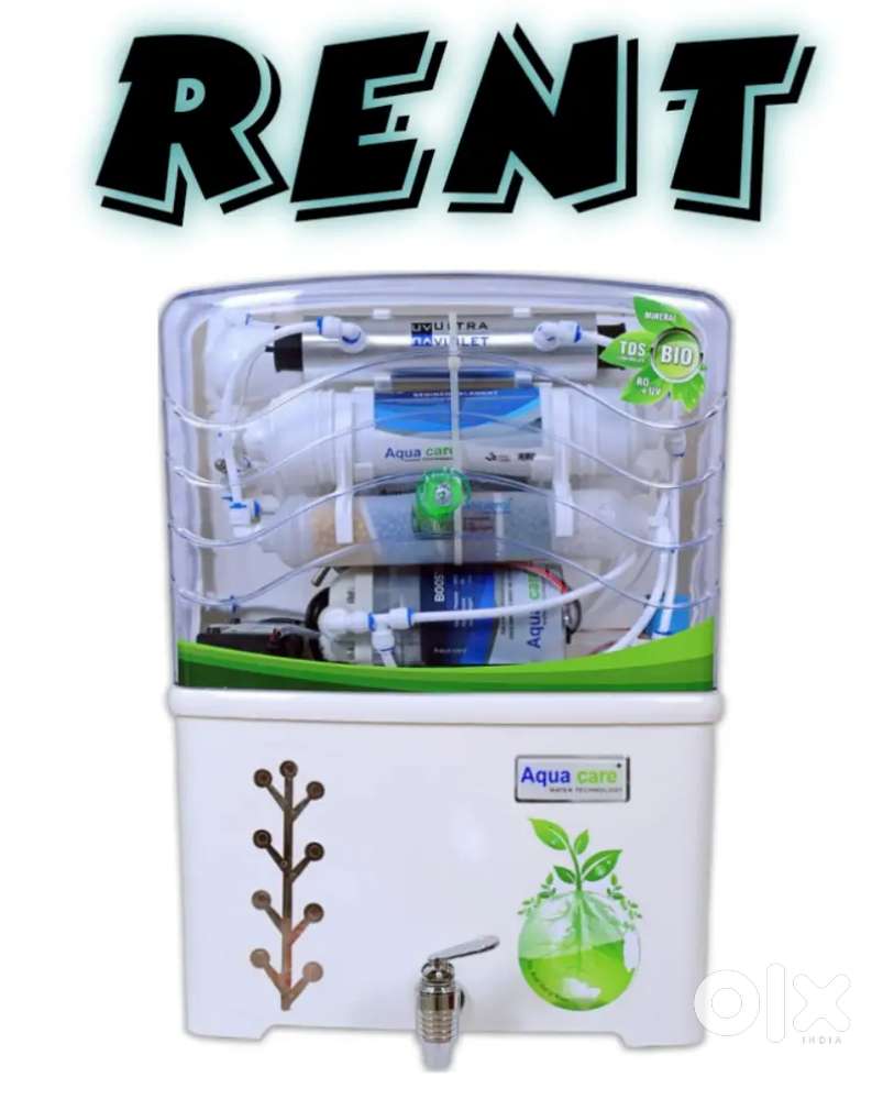 Ro water purifier available on rent