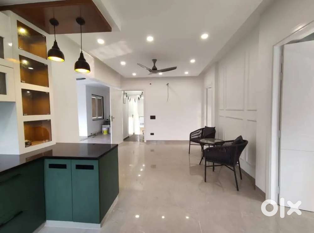 Lavish 3 bhk semi furnished new flat for rent  sadar