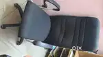 3 seater sofa and computer shelf