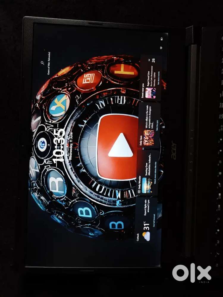 Acer Aspire 7 Laptop Ryzen 5 Hexa AMD Ryzen 5500U