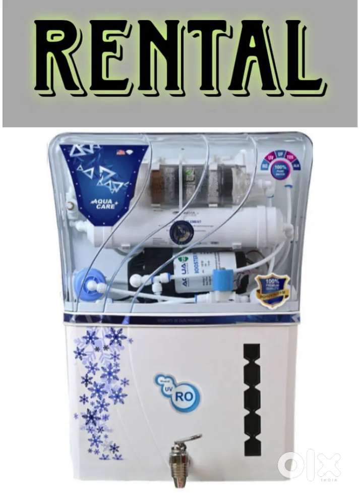 Ro water purifier available on rent