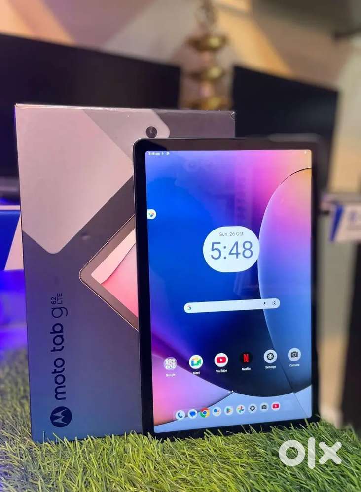 MOTO TAB G62 
4+128 GB STORAGE LTE CALLING CONDITION A GRADE 10.6 INCH