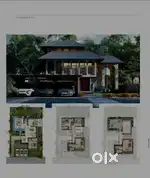 700s.yards 6000sft 4bhk villa for sale at shankarpally,gated community