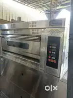 Stone pizza oven bakery cake baking cake shop