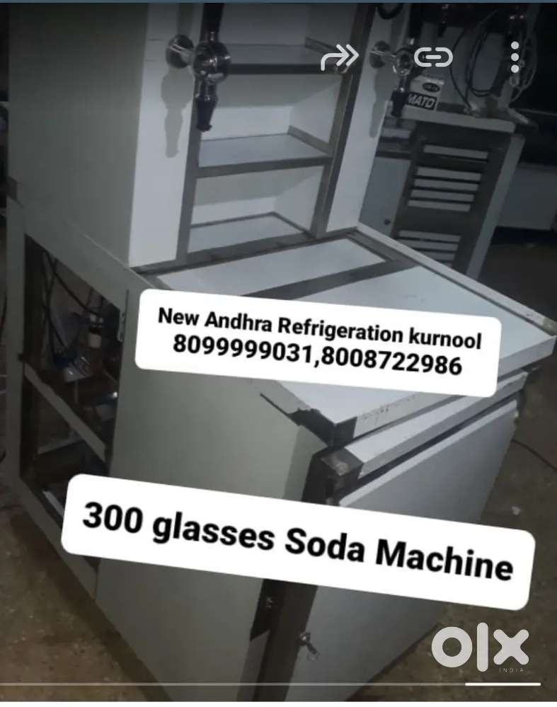 Soda machine for sale New n seconds EMI available kurnool 809999g031