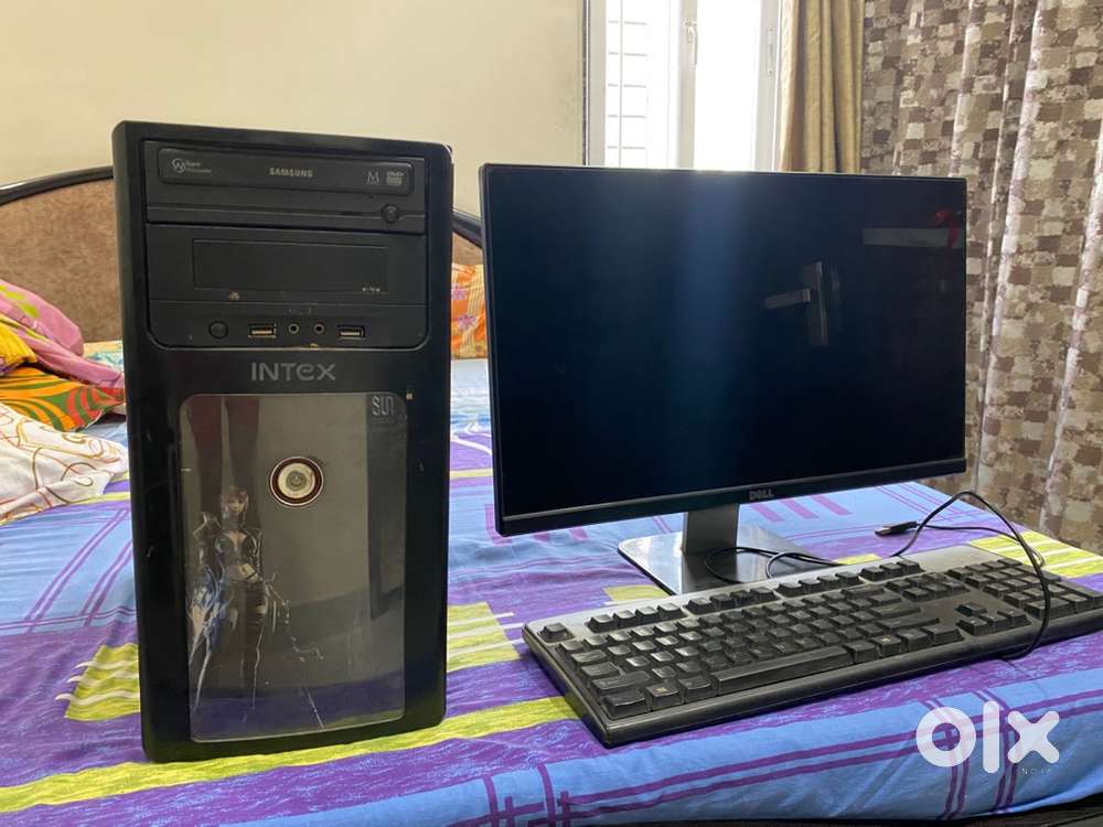 High end monitor, cpu and keyboard