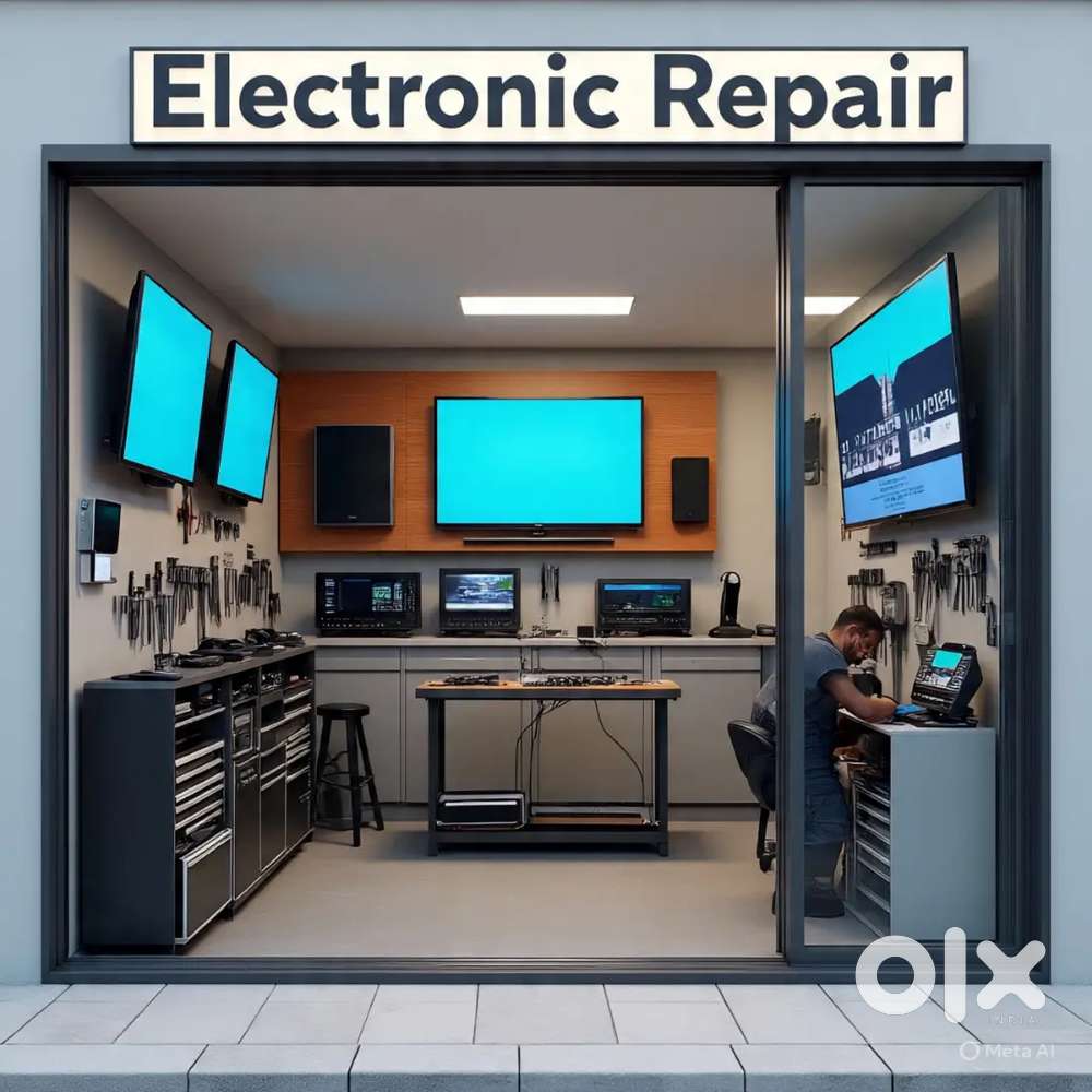 LED TV, sound system, repairing