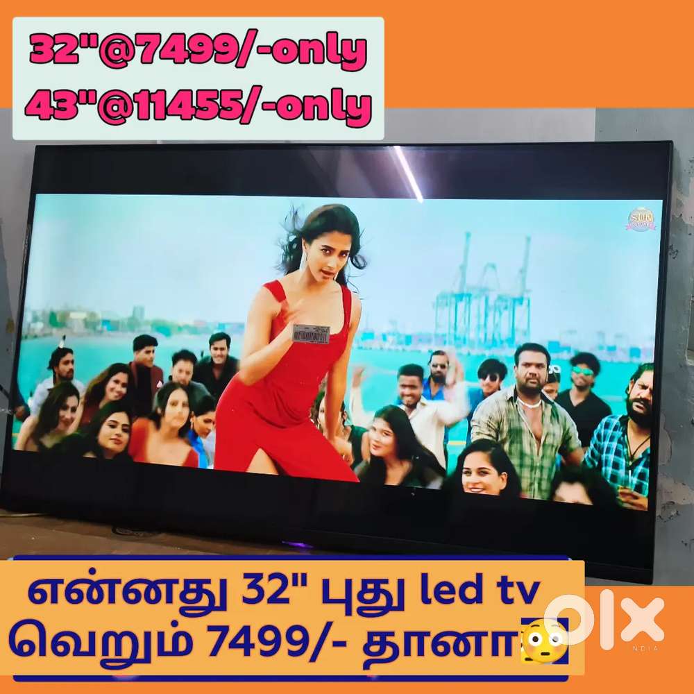 Stock clearance sales& sony new 43 inch smart led tv just 11233 only