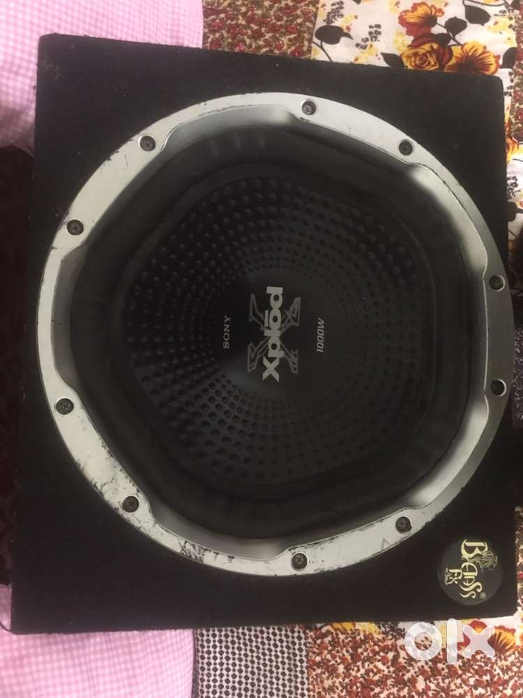 Woofer and amplifier for sale