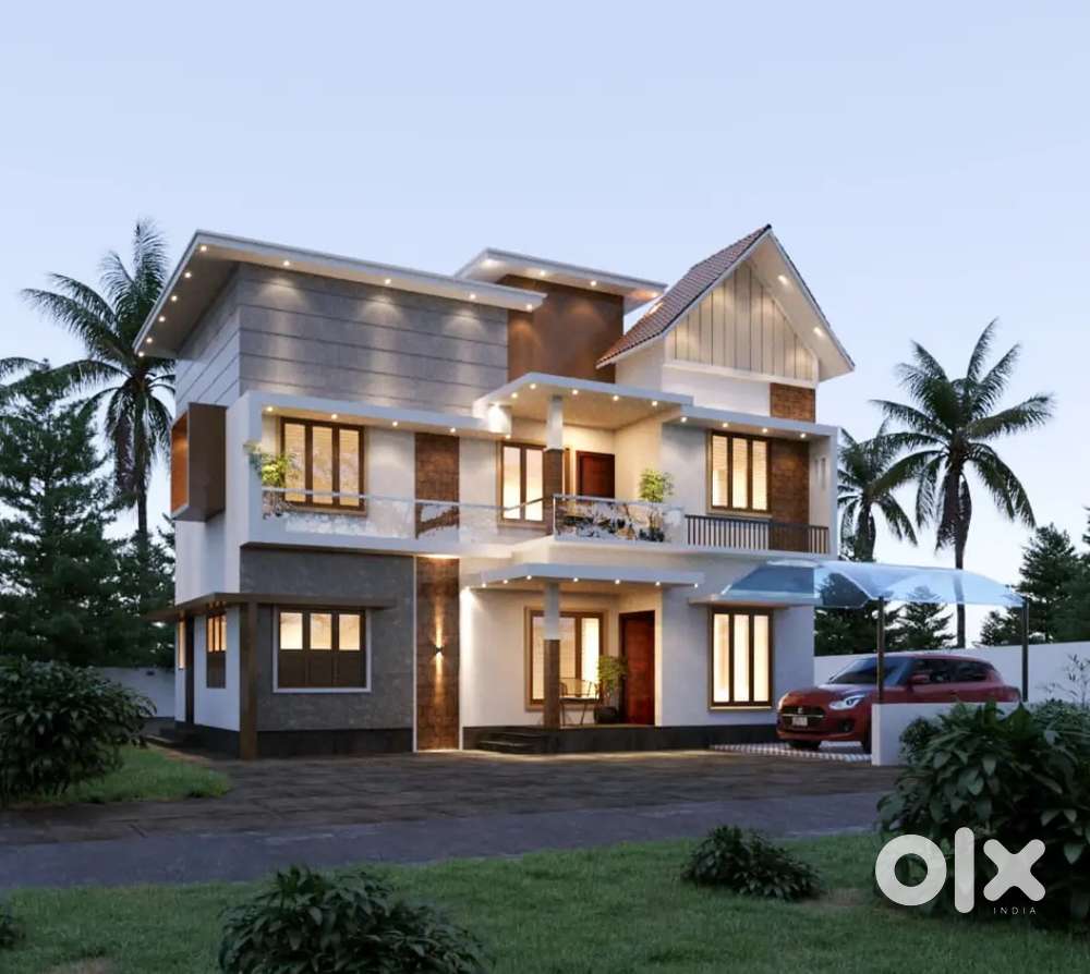 5.250CENT 4BHK KAKKANAD NEAR INFOPARK PALLIKKARA NEW VILLA