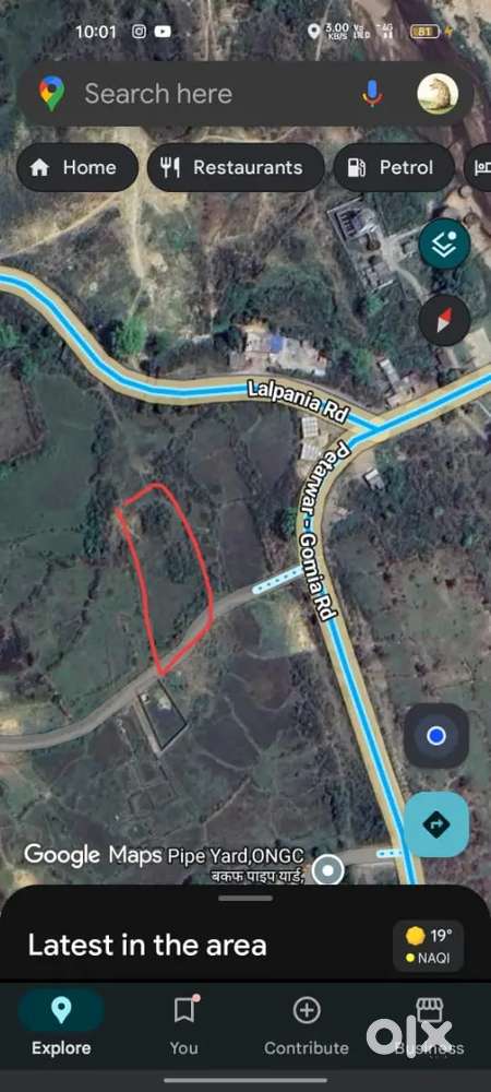 1.6 lakh/ dismil, 20 dismil sell krna hai