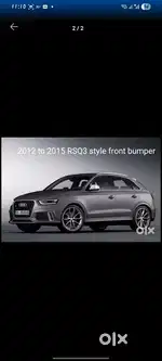Audi RS Q3 front bumper