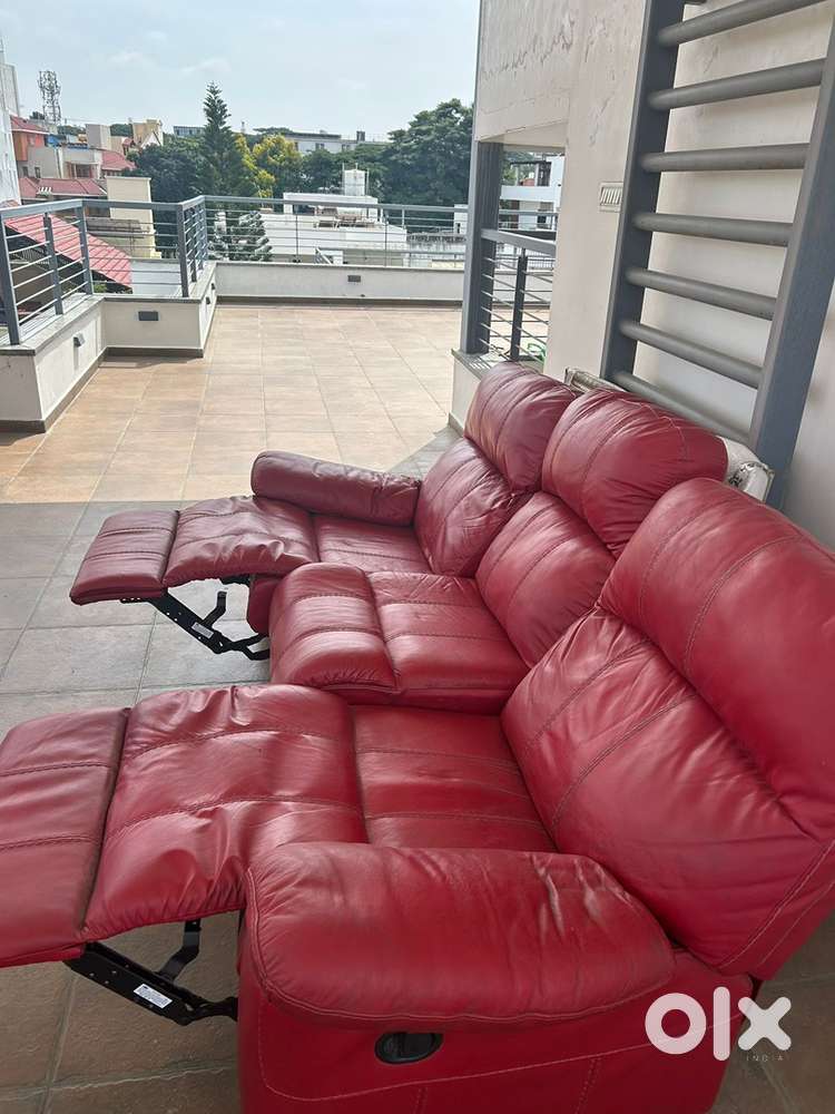 3 Seater Leather Recliner