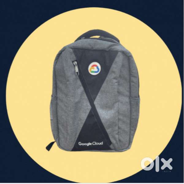 Google Cloud Backpack black colour