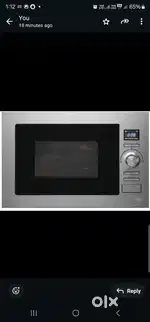 KAFF MAKE BUILT IN CONVECTION  MICROWAVE OVEN IN GOOD CONDITION
