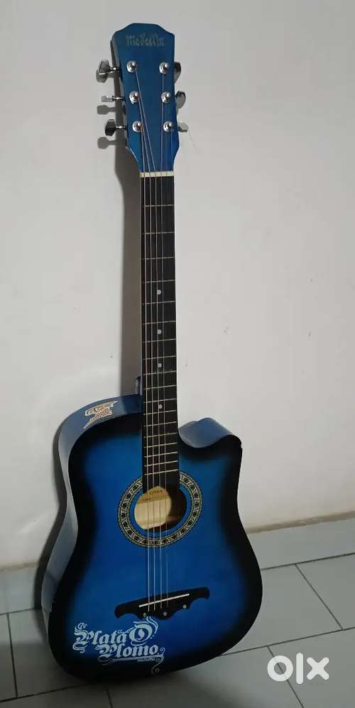 #1 Tutorial Acoustic Beginner Guitar (blue)