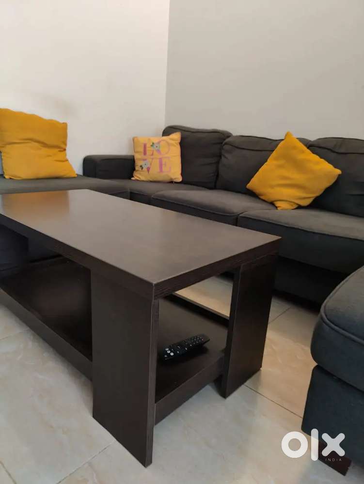 Wooden tea table,L -39.5 inch, W-20 inch,