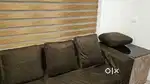 Sofa set with hand rests