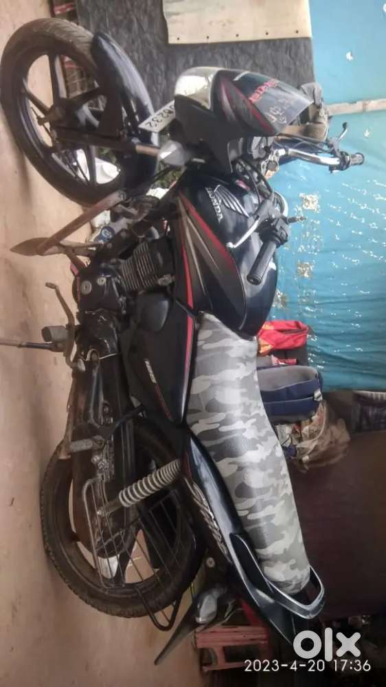 A bike is good condition