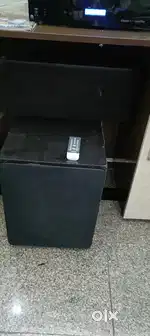 5.1 channel home theatre assembled