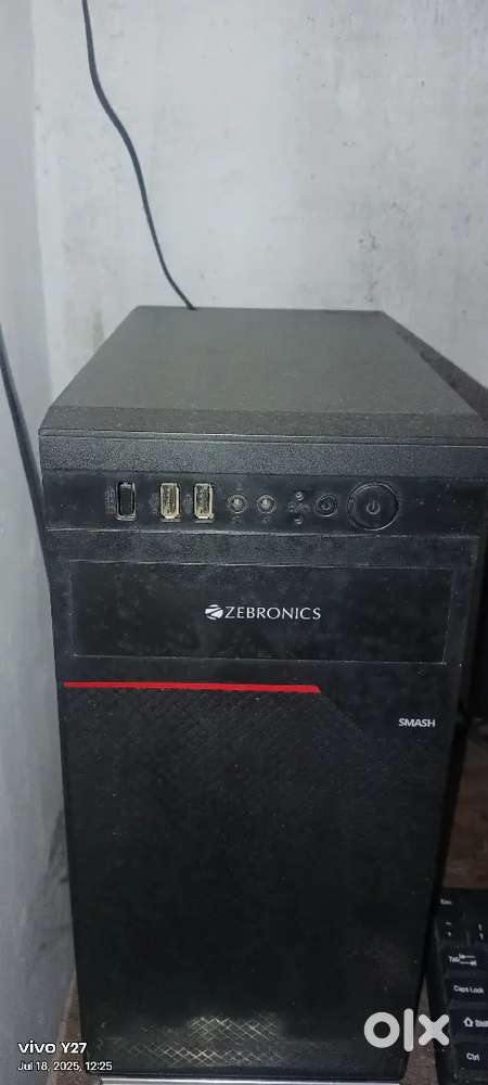 Moniter, cpu , mouse , keyboard , printer , speaker