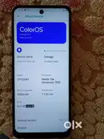 OPPO F27 Pro 8GB RAM 256 GB ROM.  Bill hai, box or charger nehi hai