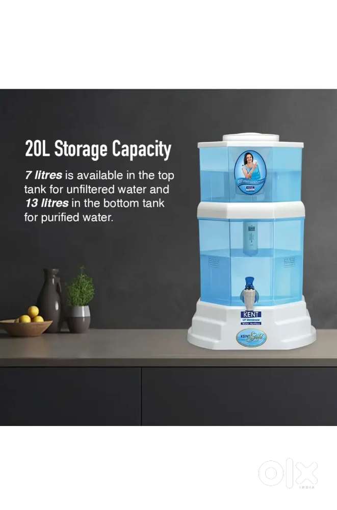 Kent gold water purifier, brand new condition