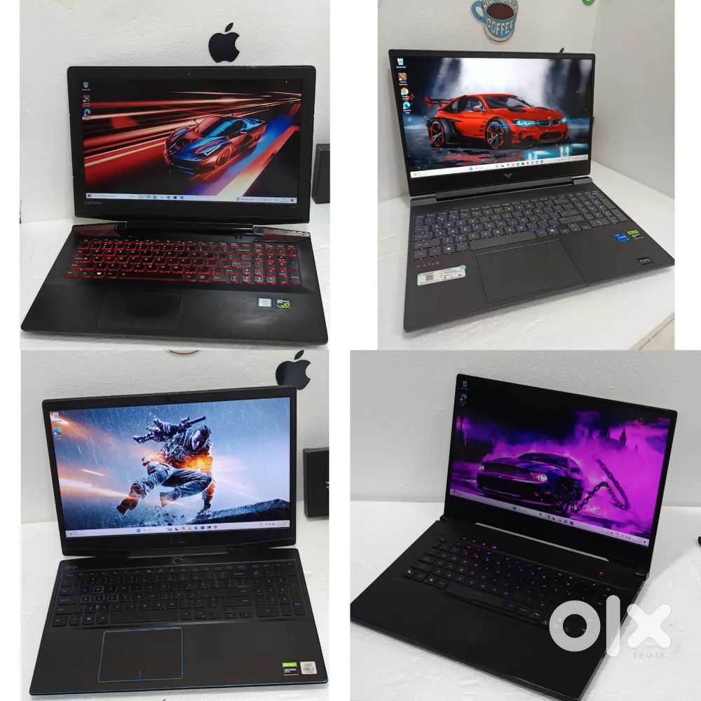Dell Hp vectus lenovo MSI Gaming laptops